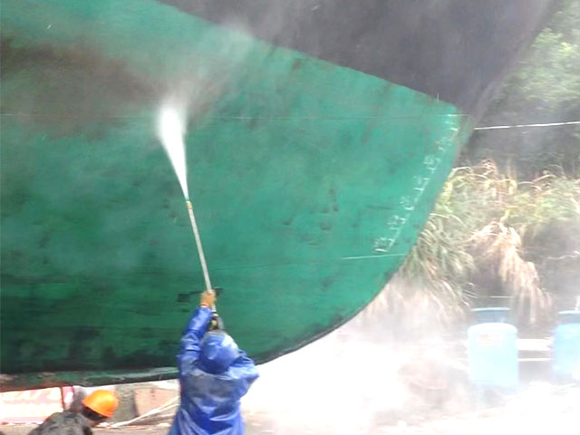 船舶清洗案例